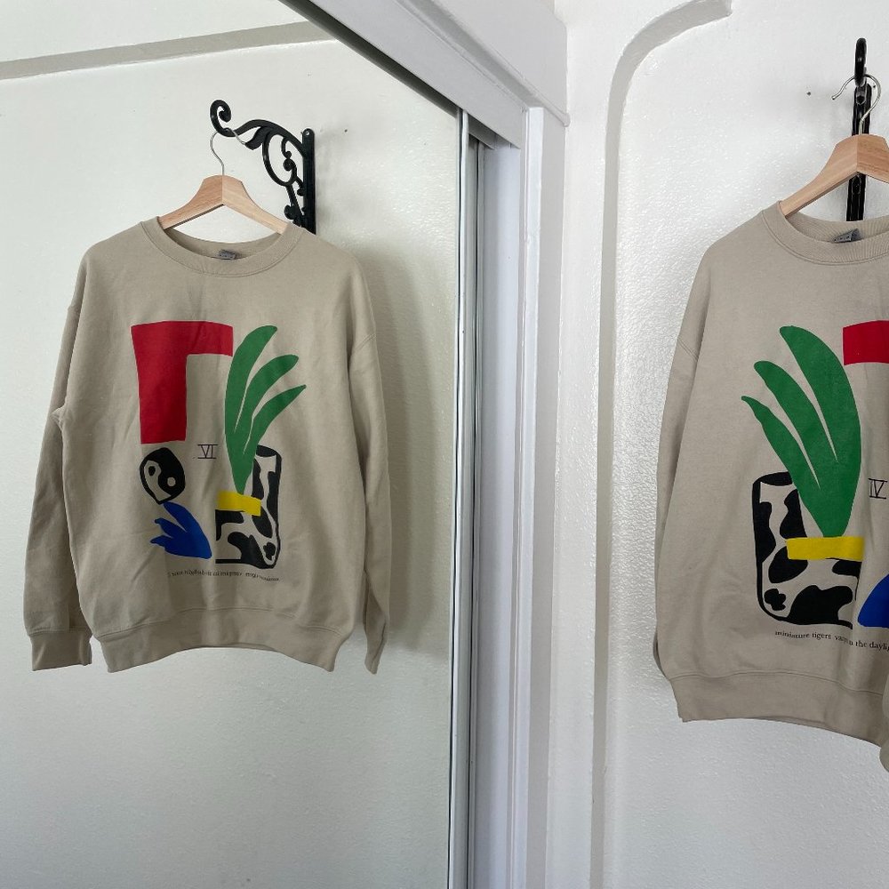Miniature Tigers Crewneck Sweatshirt